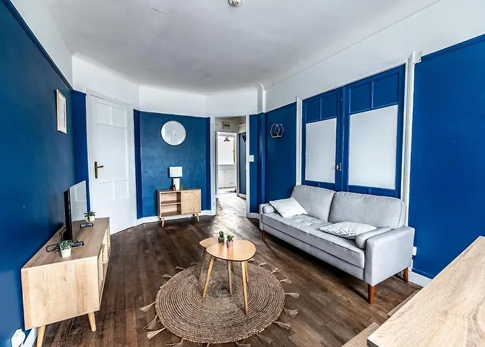 Marine Comfort T3 Cozy Center Wifi & Netflix Apartment Le Havre