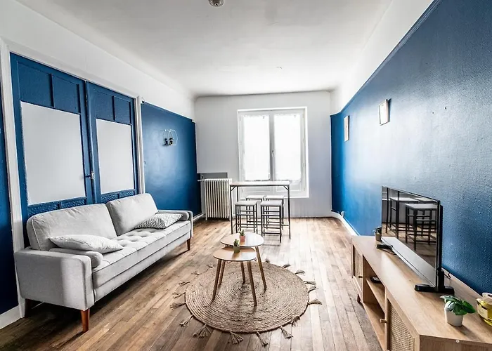 Marine Comfort T3 Cozy Center Wifi & Netflix Apartment *