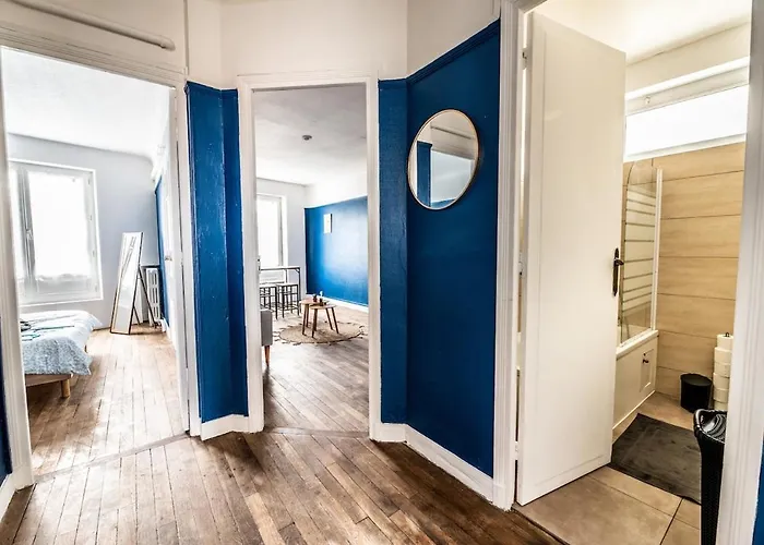 Marine Comfort T3 Cozy Center Wifi & Netflix Apartment